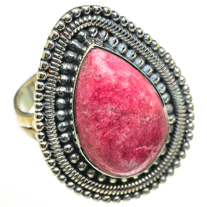 Thulite Rings handcrafted by Ana Silver Co - RING70986