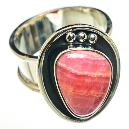 Rhodochrosite Rings handcrafted by Ana Silver Co - RING70987