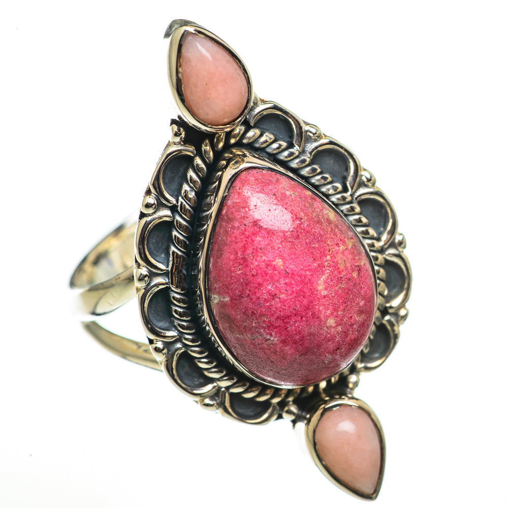 Thulite Rings handcrafted by Ana Silver Co - RING71020