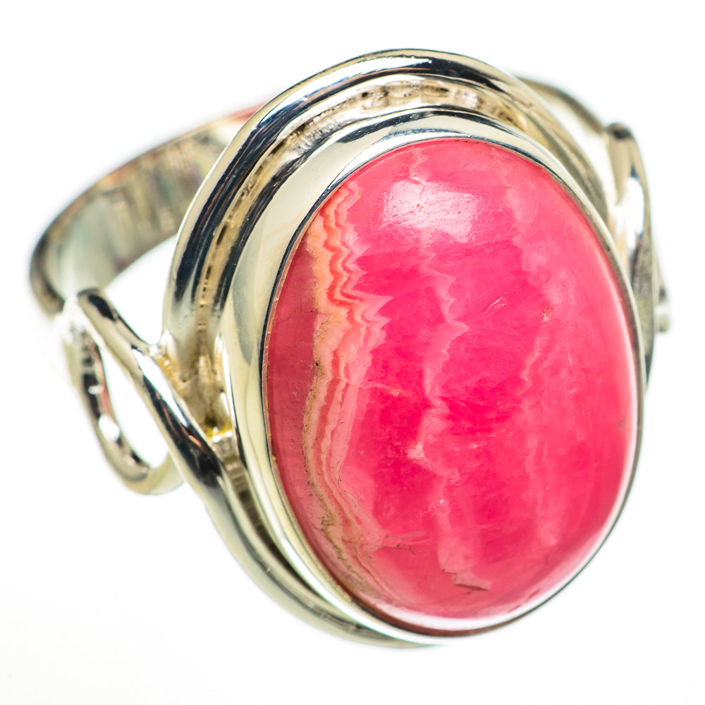 Rhodochrosite Rings handcrafted by Ana Silver Co - RING71023