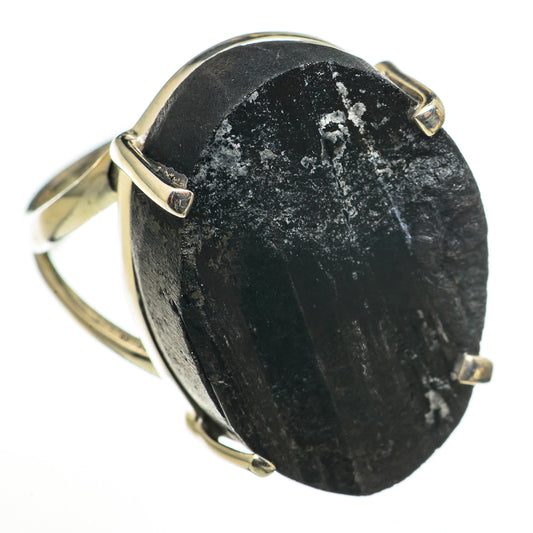 Black Tourmaline Rings handcrafted by Ana Silver Co - RING71030