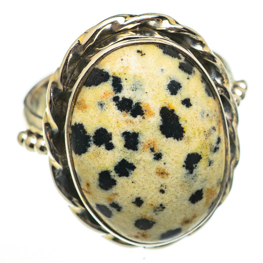 Dalmatian Jasper Rings handcrafted by Ana Silver Co - RING71051