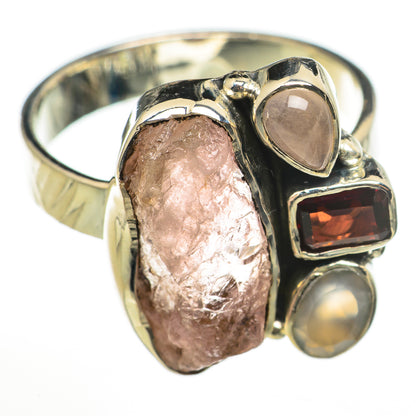 Rose Quartz Rings handcrafted by Ana Silver Co - RING71061