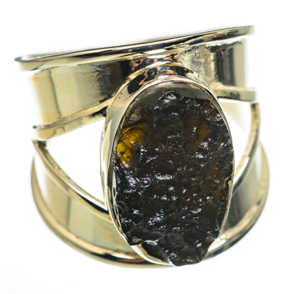 Tektite Rings handcrafted by Ana Silver Co - RING71067