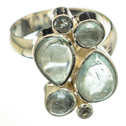 Aquamarine Rings handcrafted by Ana Silver Co - RING71076