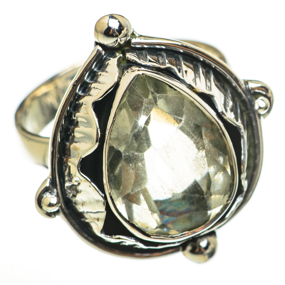 White Quartz Rings handcrafted by Ana Silver Co - RING71085