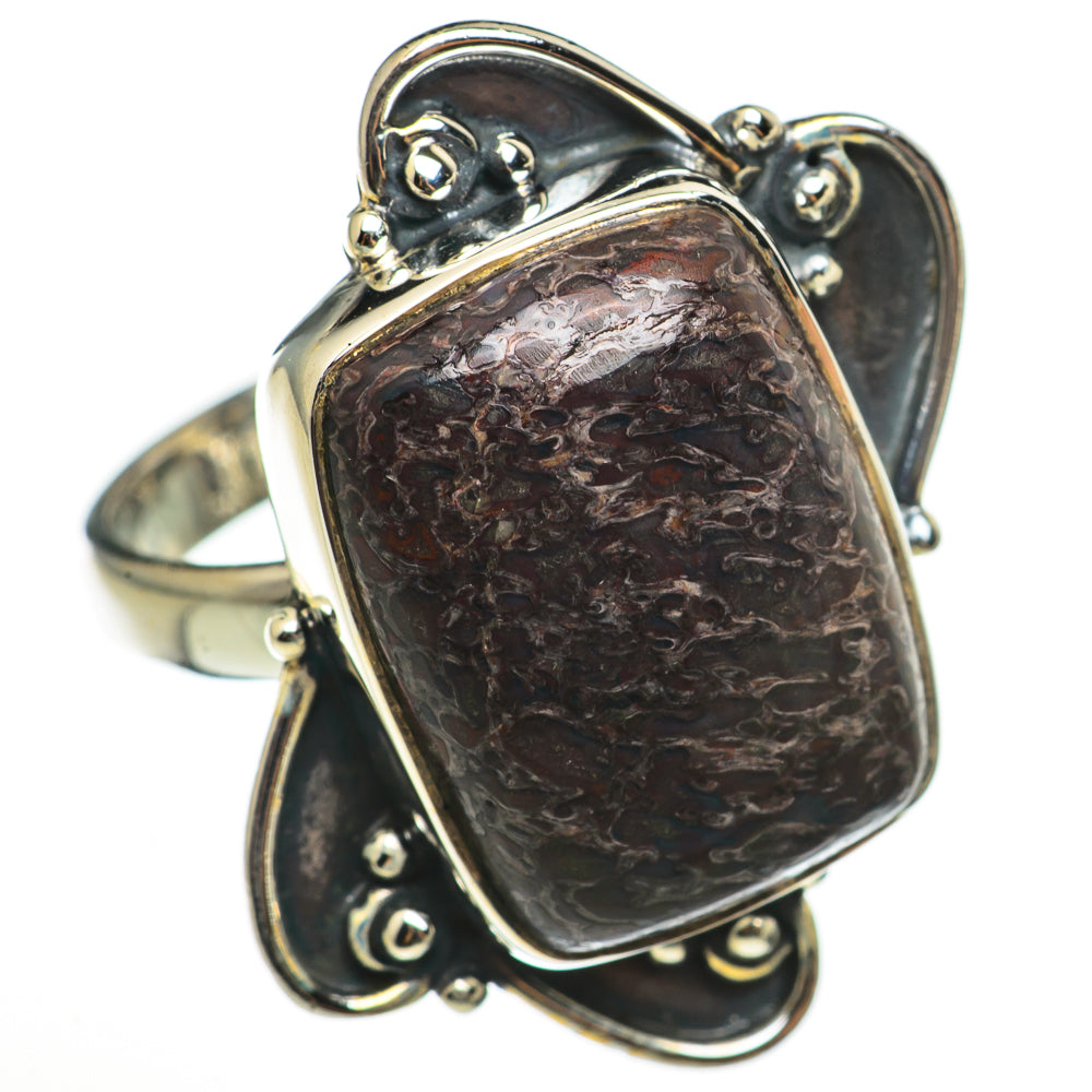 Dinosaur Bone Rings handcrafted by Ana Silver Co - RING71087