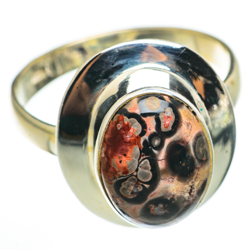 Poppy Jasper Rings handcrafted by Ana Silver Co - RING71090
