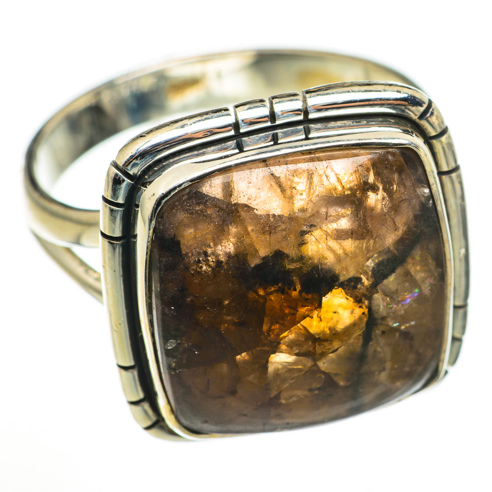 Sunstone Rings handcrafted by Ana Silver Co - RING71091