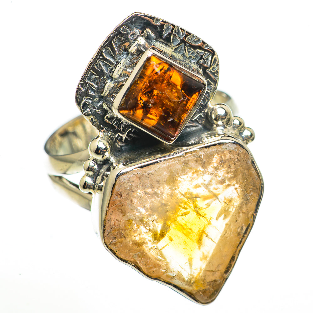 Citrine Rings handcrafted by Ana Silver Co - RING71093
