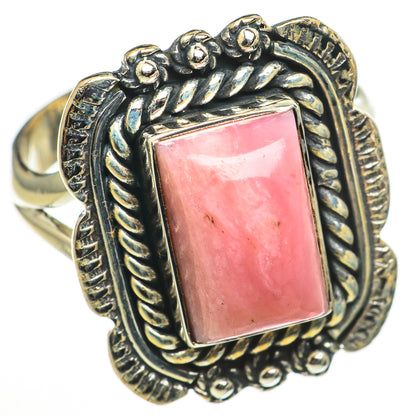 Pink Opal Rings handcrafted by Ana Silver Co - RING71097