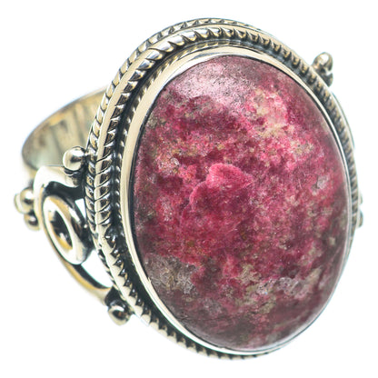 Thulite Rings handcrafted by Ana Silver Co - RING71134