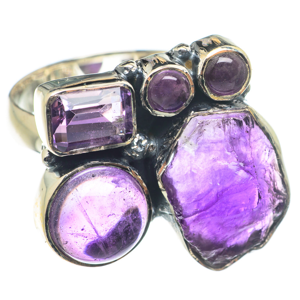 Amethyst Rings handcrafted by Ana Silver Co - RING71137