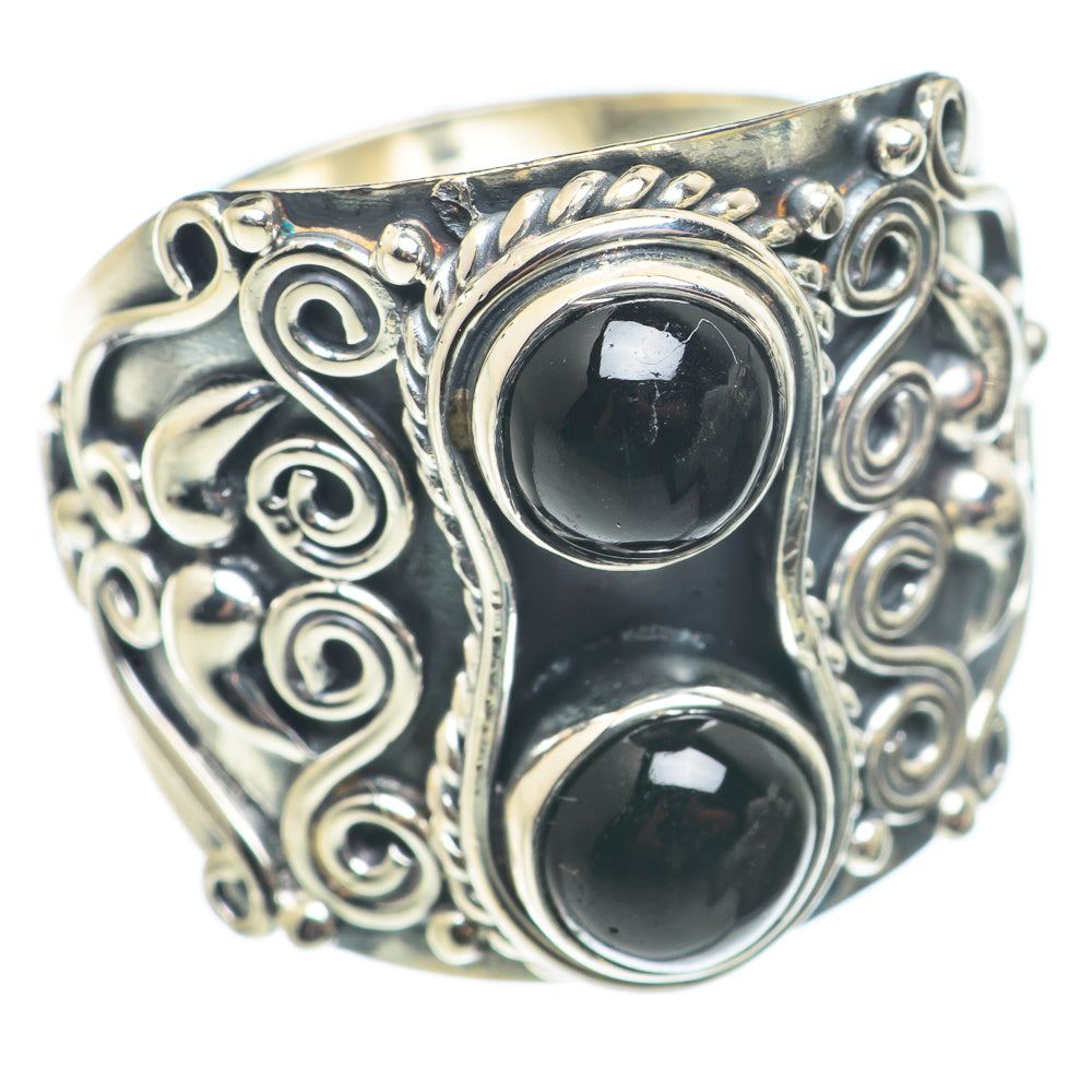 Black Onyx Rings handcrafted by Ana Silver Co - RING71141