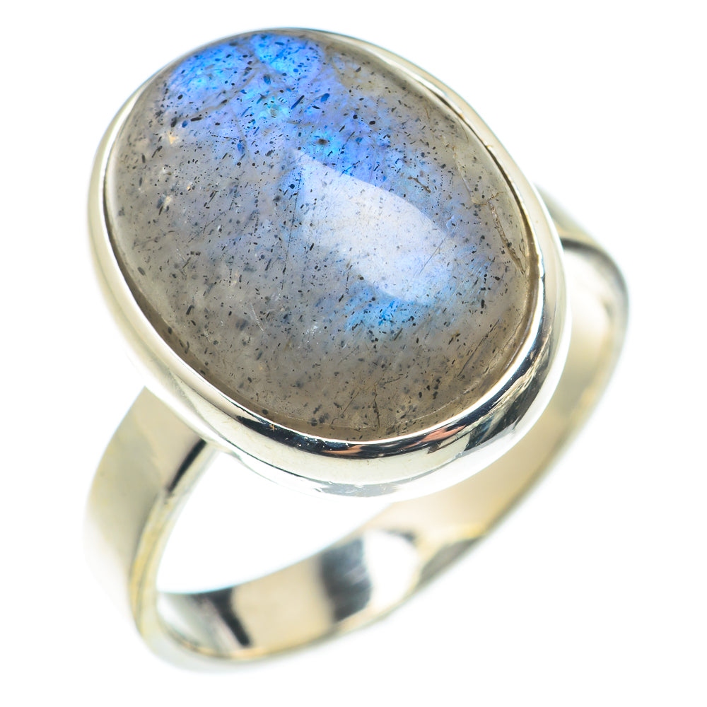 Labradorite Rings handcrafted by Ana Silver Co - RING71149