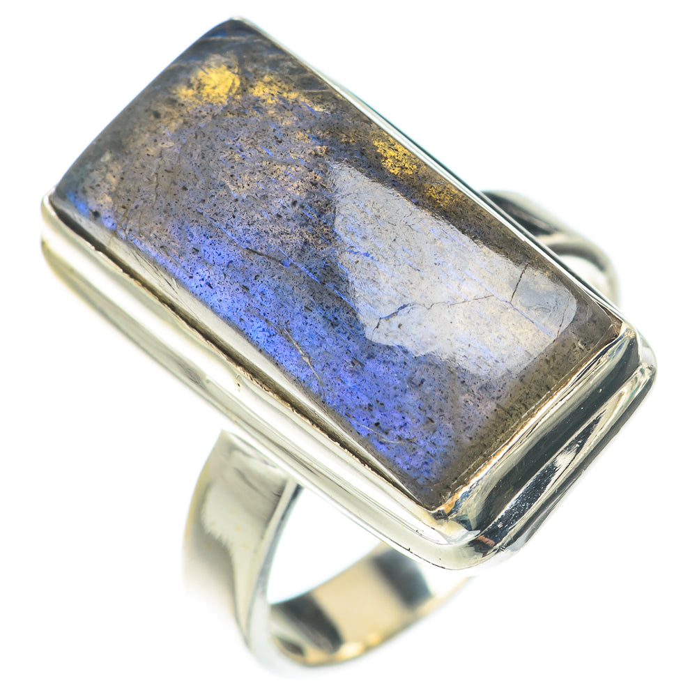 Labradorite Rings handcrafted by Ana Silver Co - RING71152