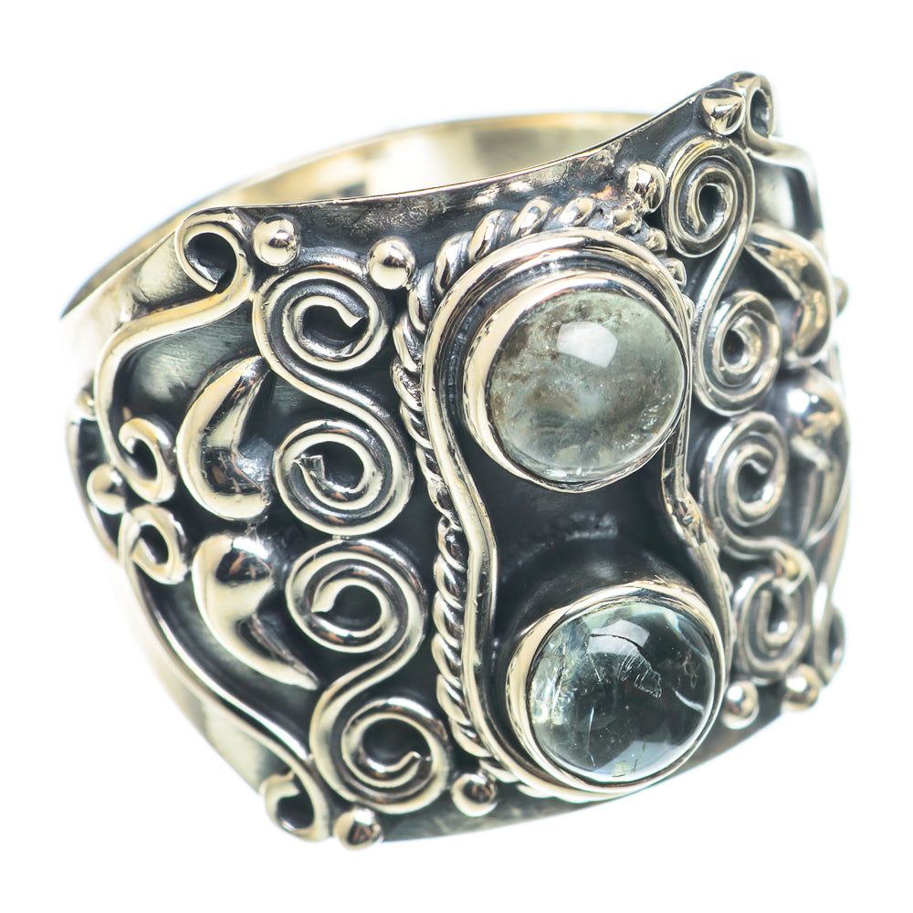 Aquamarine Rings handcrafted by Ana Silver Co - RING71153