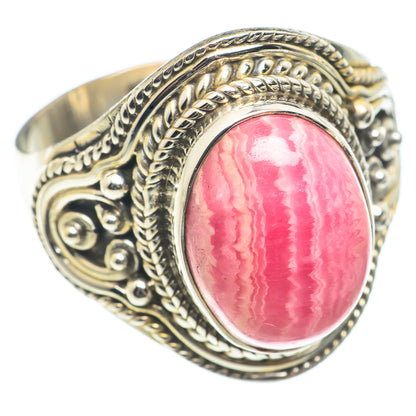 Rhodochrosite Rings handcrafted by Ana Silver Co - RING71165