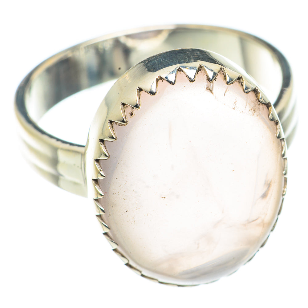Rose Quartz Rings handcrafted by Ana Silver Co - RING71166