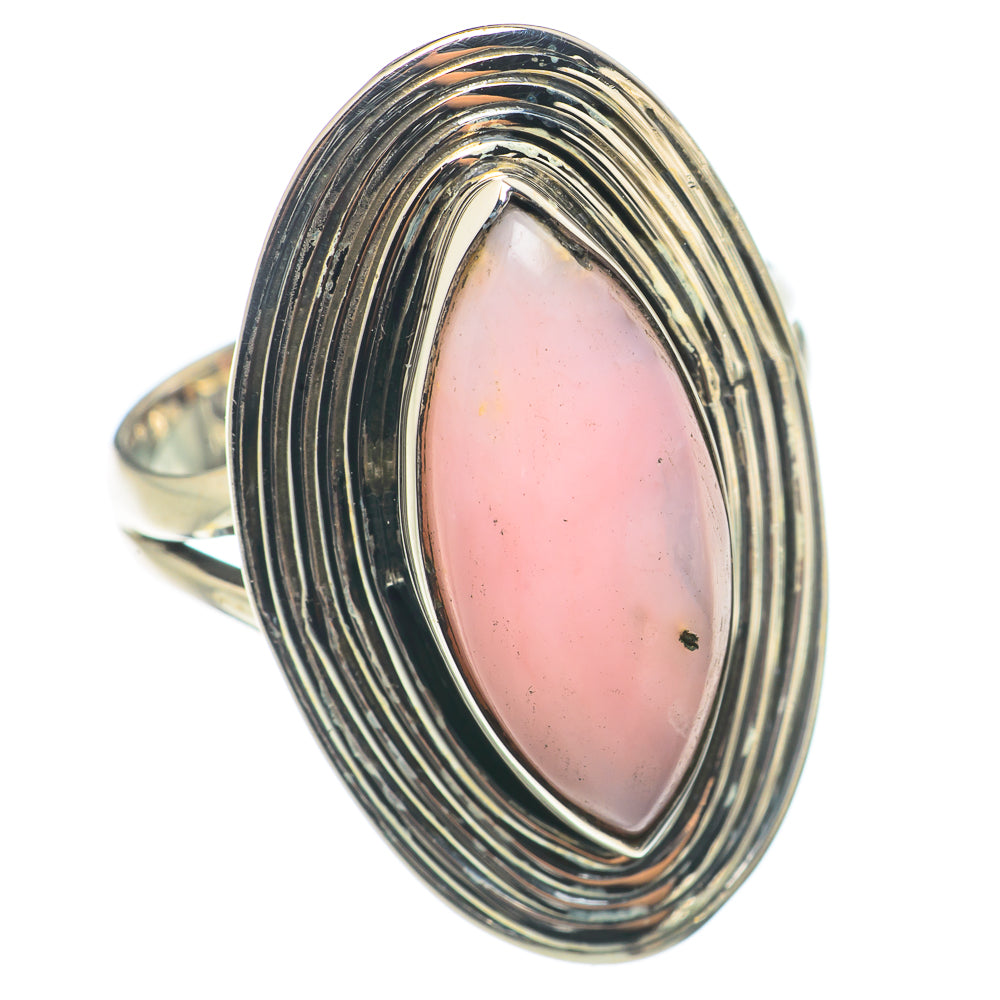 Pink Opal Rings handcrafted by Ana Silver Co - RING71167