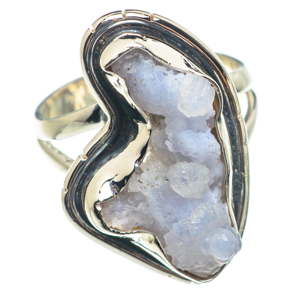 Grape Chalcedony Rings handcrafted by Ana Silver Co - RING71170