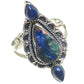 Azurite Rings handcrafted by Ana Silver Co - RING71184