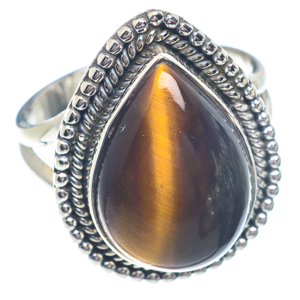 Tiger Eye Rings handcrafted by Ana Silver Co - RING71199