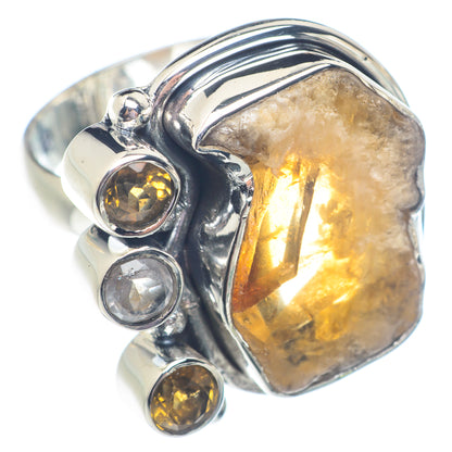 Citrine Rings handcrafted by Ana Silver Co - RING71201