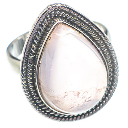 Rose Quartz Rings handcrafted by Ana Silver Co - RING71204