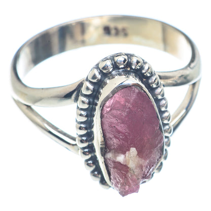 Pink Tourmaline Rings handcrafted by Ana Silver Co - RING71205