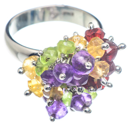 Garnet Rings handcrafted by Ana Silver Co - RING71221