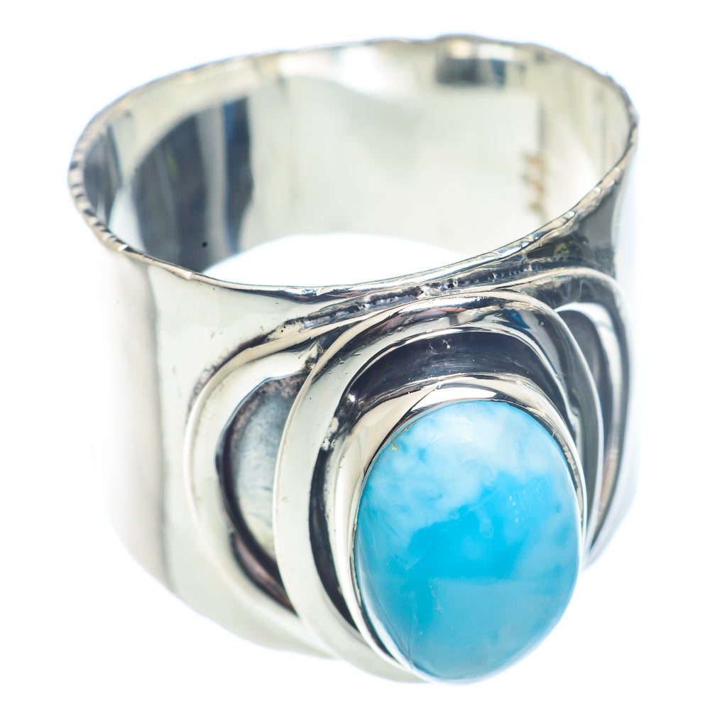 Larimar Rings handcrafted by Ana Silver Co - RING71225