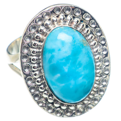 Larimar Rings handcrafted by Ana Silver Co - RING71230