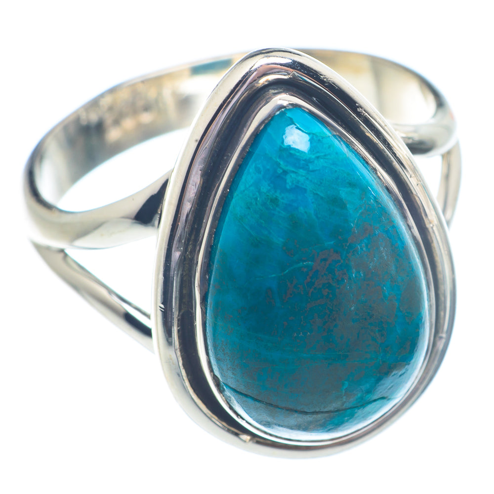 Chrysocolla Rings handcrafted by Ana Silver Co - RING71231