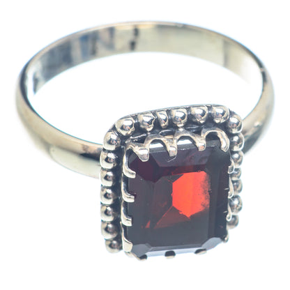 Garnet Rings handcrafted by Ana Silver Co - RING71249