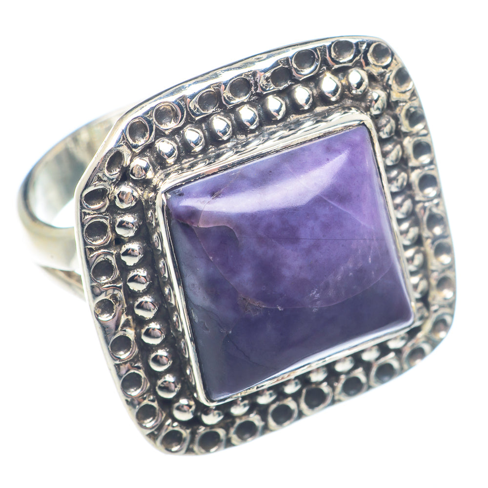 Charoite Rings handcrafted by Ana Silver Co - RING71251