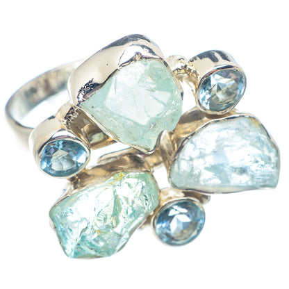 Aquamarine Rings handcrafted by Ana Silver Co - RING71262
