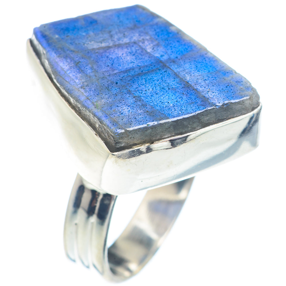 Labradorite Rings handcrafted by Ana Silver Co - RING71264