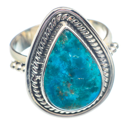 Chrysocolla Rings handcrafted by Ana Silver Co - RING71266
