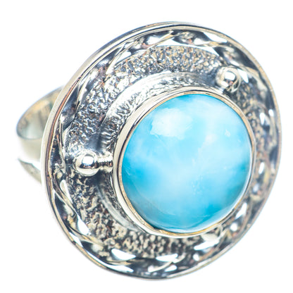 Larimar Rings handcrafted by Ana Silver Co - RING71267