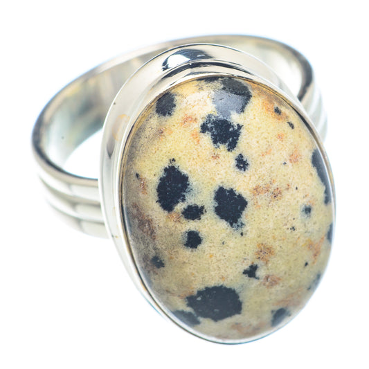 Dalmatian Jasper Rings handcrafted by Ana Silver Co - RING71273