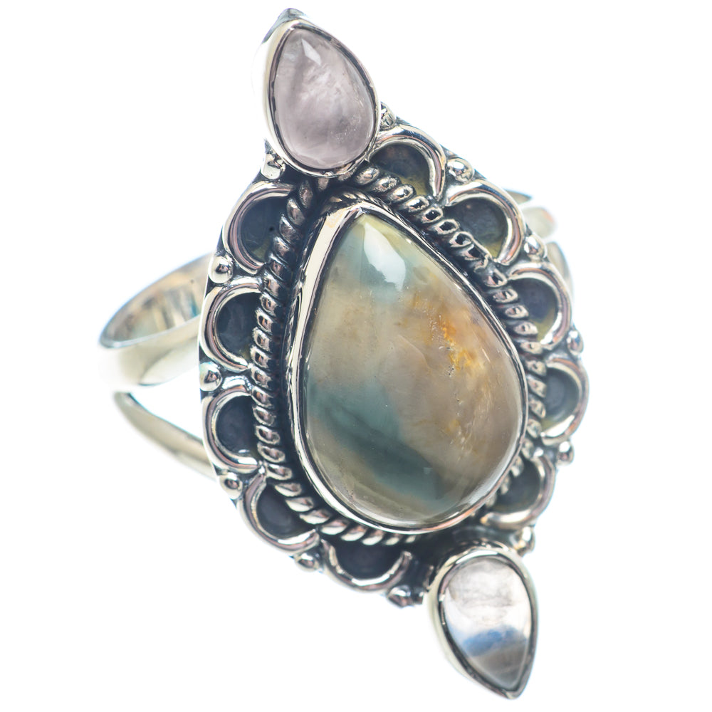 Ocean Jasper Rings handcrafted by Ana Silver Co - RING71275
