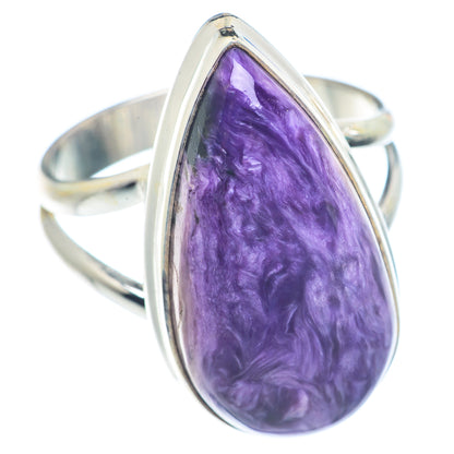 Charoite Rings handcrafted by Ana Silver Co - RING71287