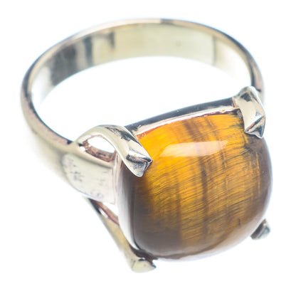Tiger Eye Rings handcrafted by Ana Silver Co - RING71314