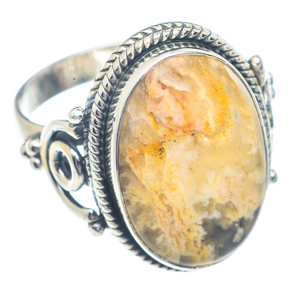 Ocean Jasper Rings handcrafted by Ana Silver Co - RING71315