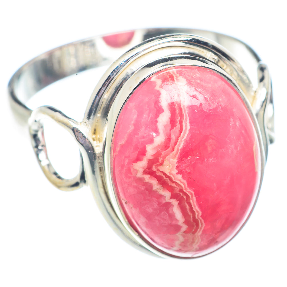 Rhodochrosite Rings handcrafted by Ana Silver Co - RING71317