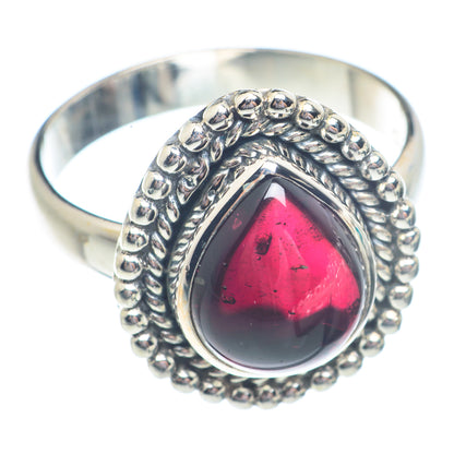 Garnet Rings handcrafted by Ana Silver Co - RING71322