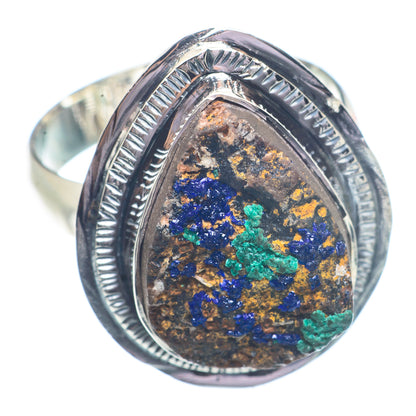 Azurite Rings handcrafted by Ana Silver Co - RING71335