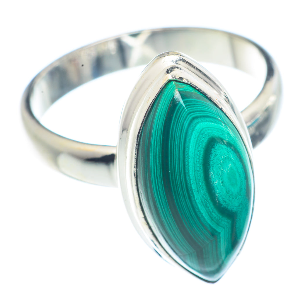 Malachite Rings handcrafted by Ana Silver Co - RING71346