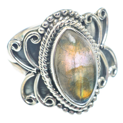 Labradorite Rings handcrafted by Ana Silver Co - RING71348